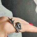 Olive 
Silver Ring