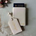 Personalized Passport Holder & Luggage Tag Set