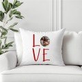 Personalized Photo 
Pillow Cover: Love