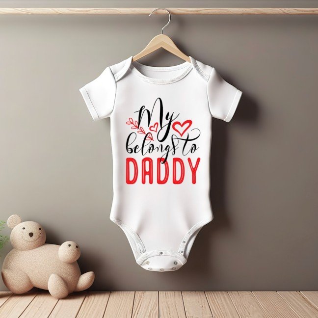 My Heart Belongs 
To Daddy Onesie