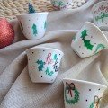 Set of 6 Customizable Coffee Chaffeh Cups