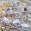 Set of 6 Customizable Coffee Chaffeh Cups
