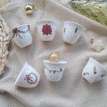 Set of 6 Customizable Coffee Chaffeh Cups