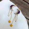 Luna Flora 
Clay Earrings