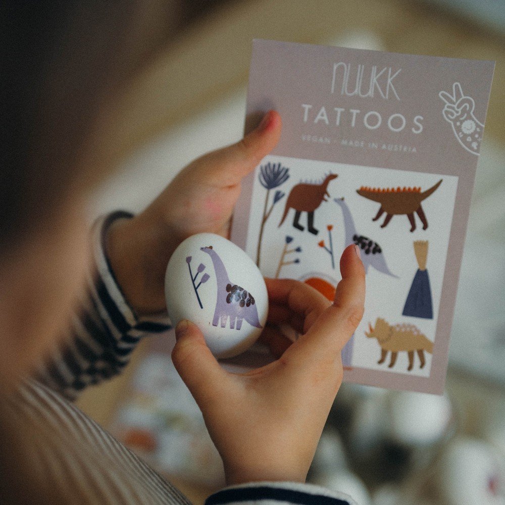Dino Kids 
Organic Tattoos