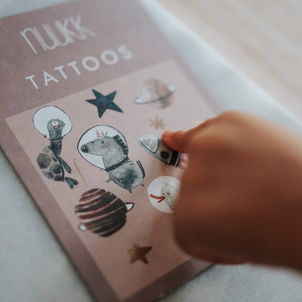 Space Kids 
Organic Tattoos