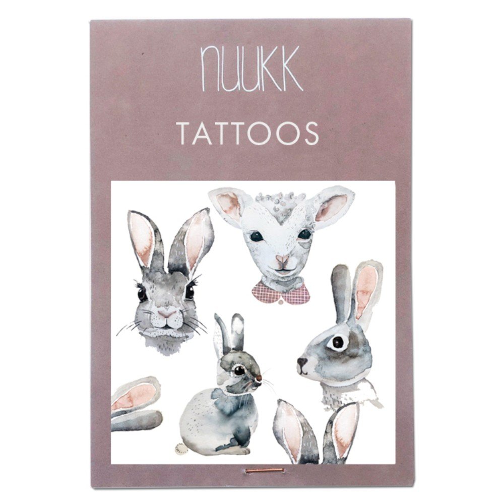 Easter Bunnies 
Kids Organic Tattoos
