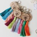 Customized Super 
Teacher Round Keychain