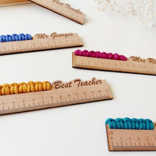 Customized Best 
Teacher Ruler