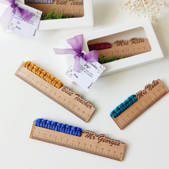 Customized Best 
Teacher Ruler