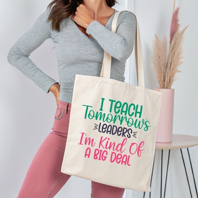 Teach Tomorrow's 
Leaders Tote Bag