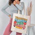 Teachers Change The 
World Tote Bag