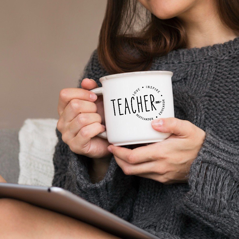 Teacher 
Adjectives Mug