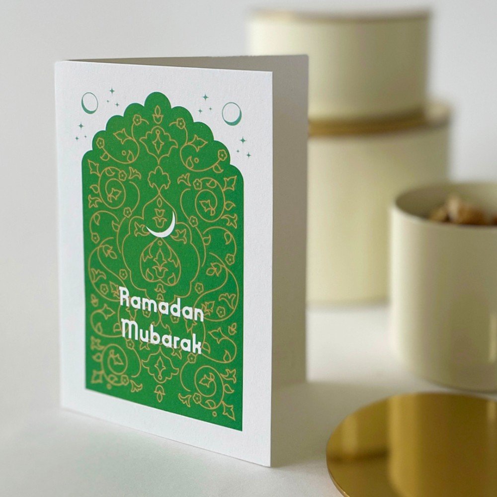 Set of 4 Ramadan 
Greeting Cards
