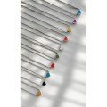 Colored Heart 
Silver Necklace