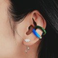 Color Pop 
Silver Ear-Cuff