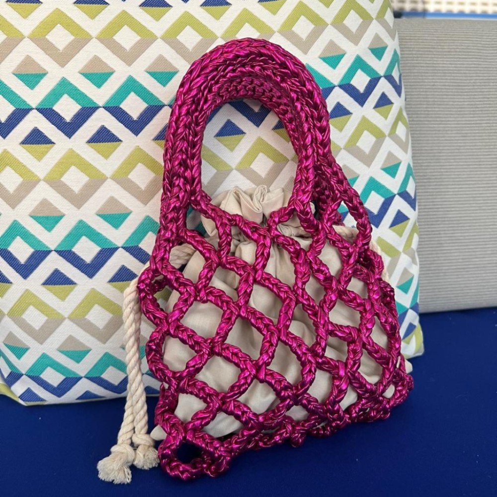 The Net 
Crochet Bag