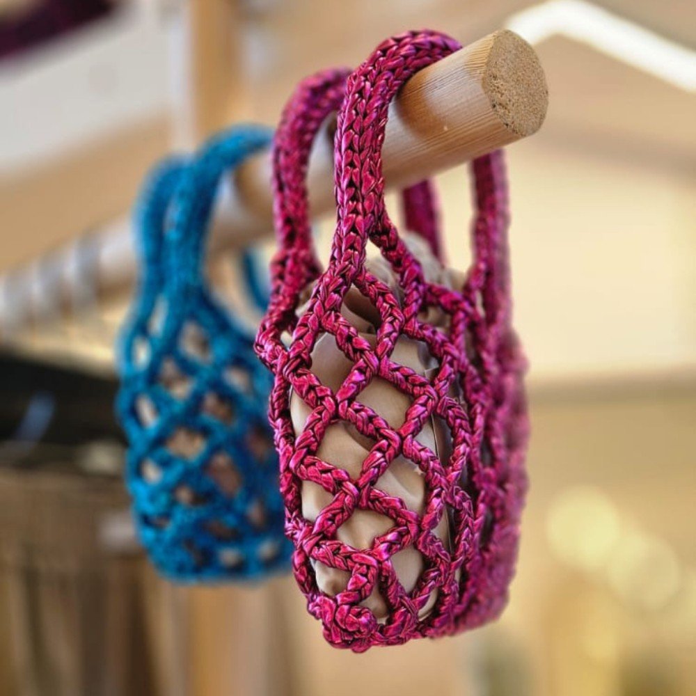 The Net 
Crochet Bag