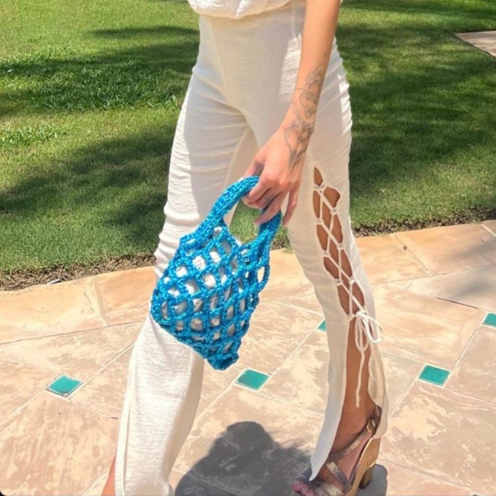 The Net 
Crochet Bag