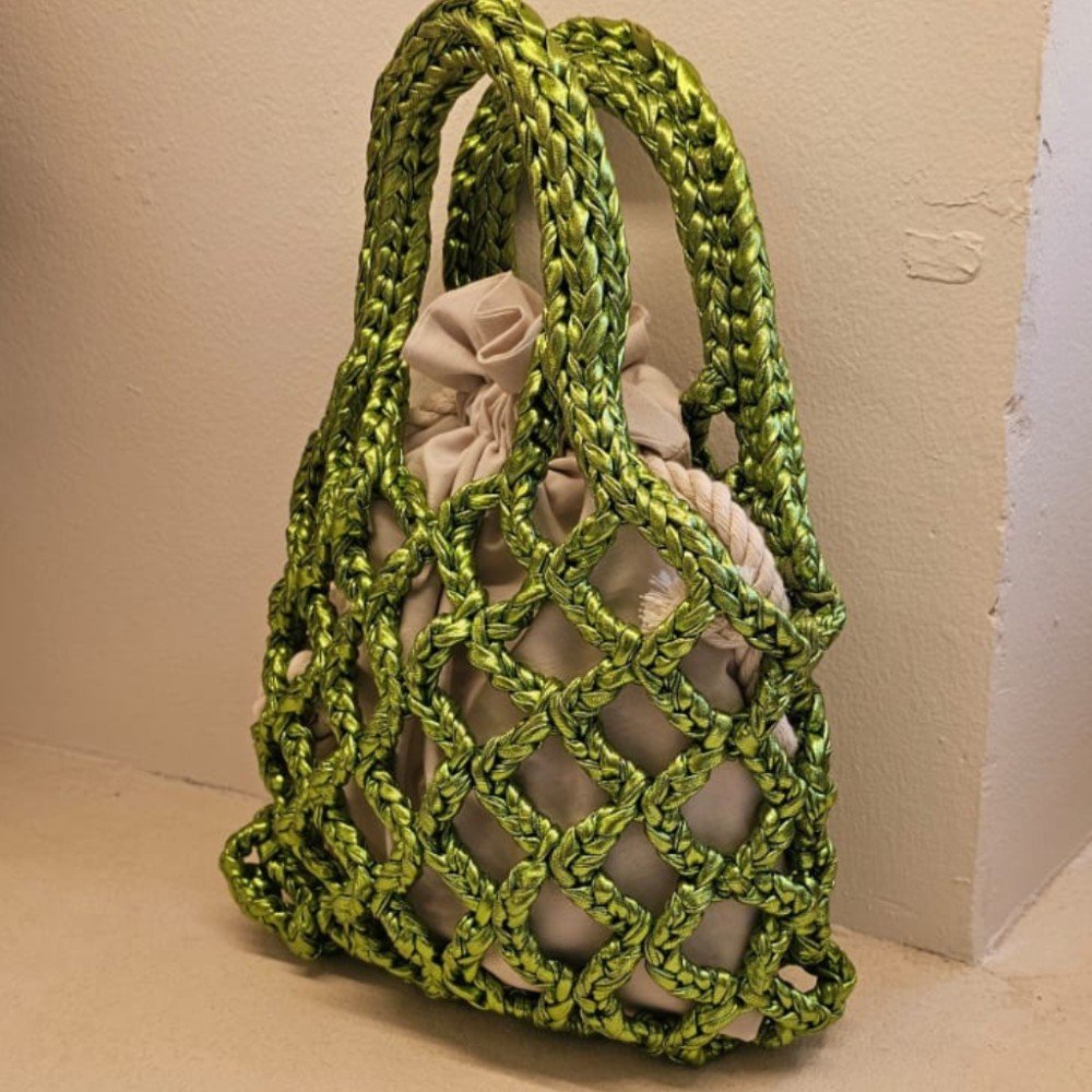 The Net 
Crochet Bag