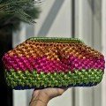 The Quattro 
Crochet Clutch
