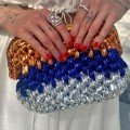 Galaxy 
Basketweave Bag