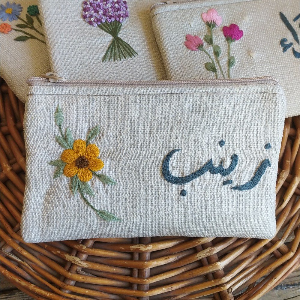 Custom Embroidered 
Mini Pouch