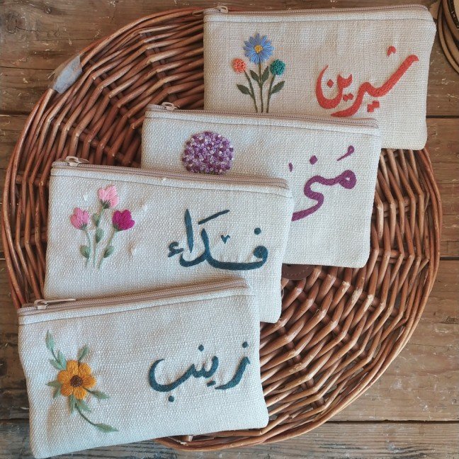 Custom Embroidered 
Mini Pouch