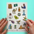 KSA 
Sticker Sheet