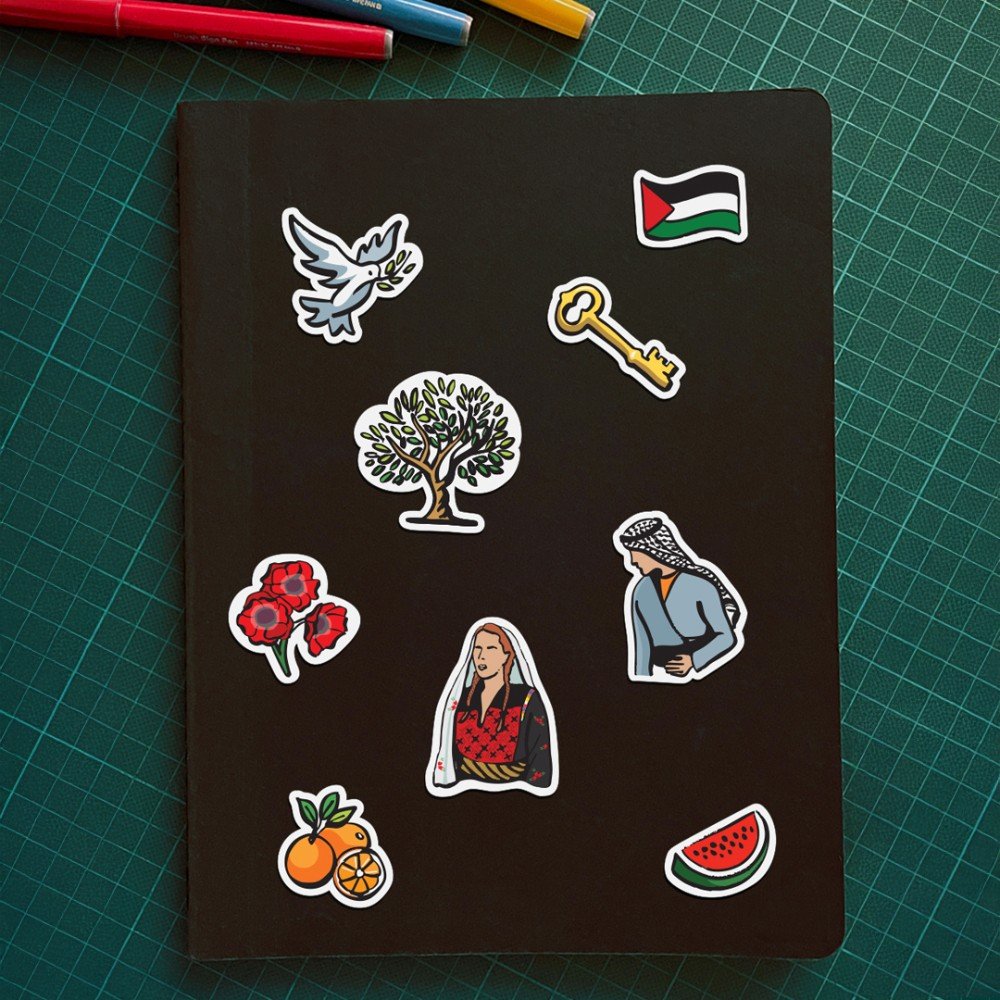 Palestine 
Sticker Sheet