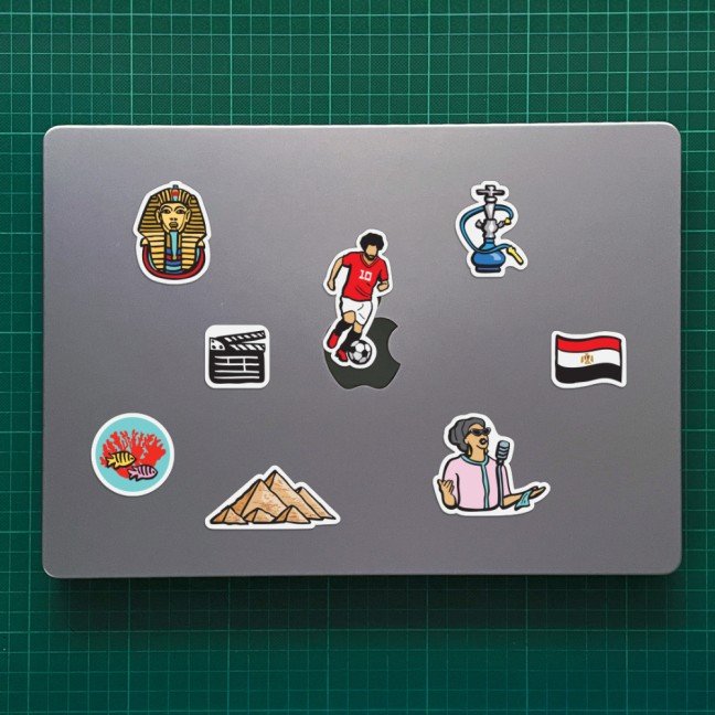 Egypt 
Sticker Sheet