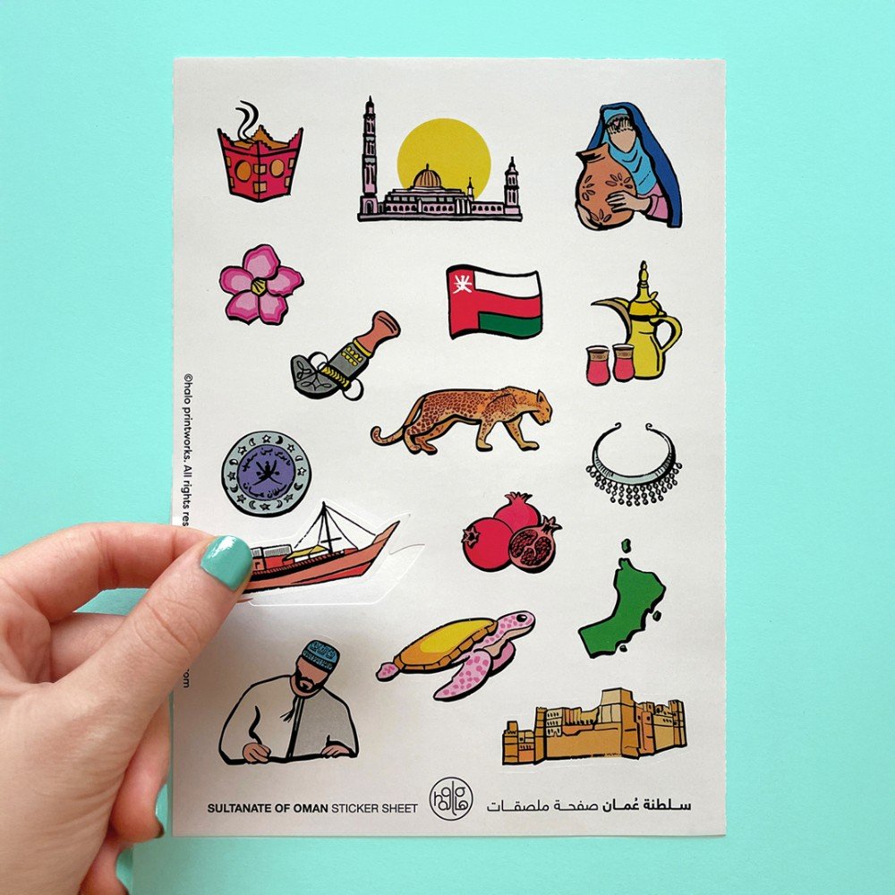 Arab Countries 
Sticker Set