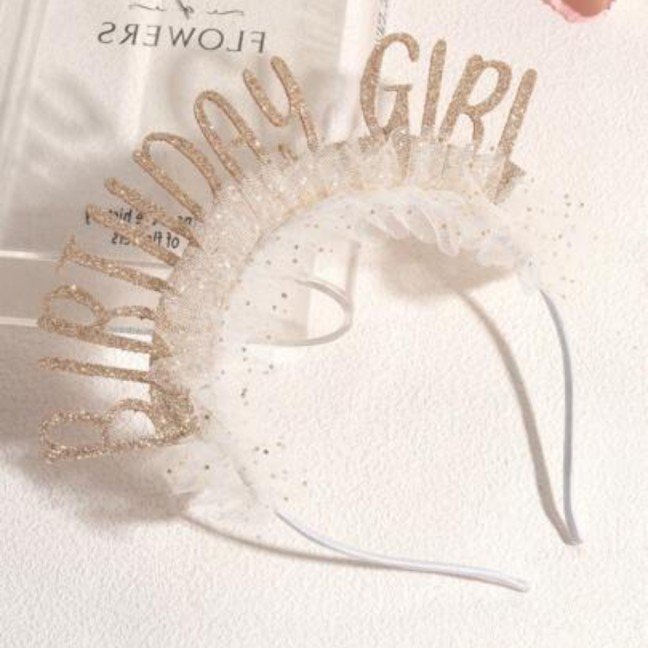 Birthday Girl 
Headband