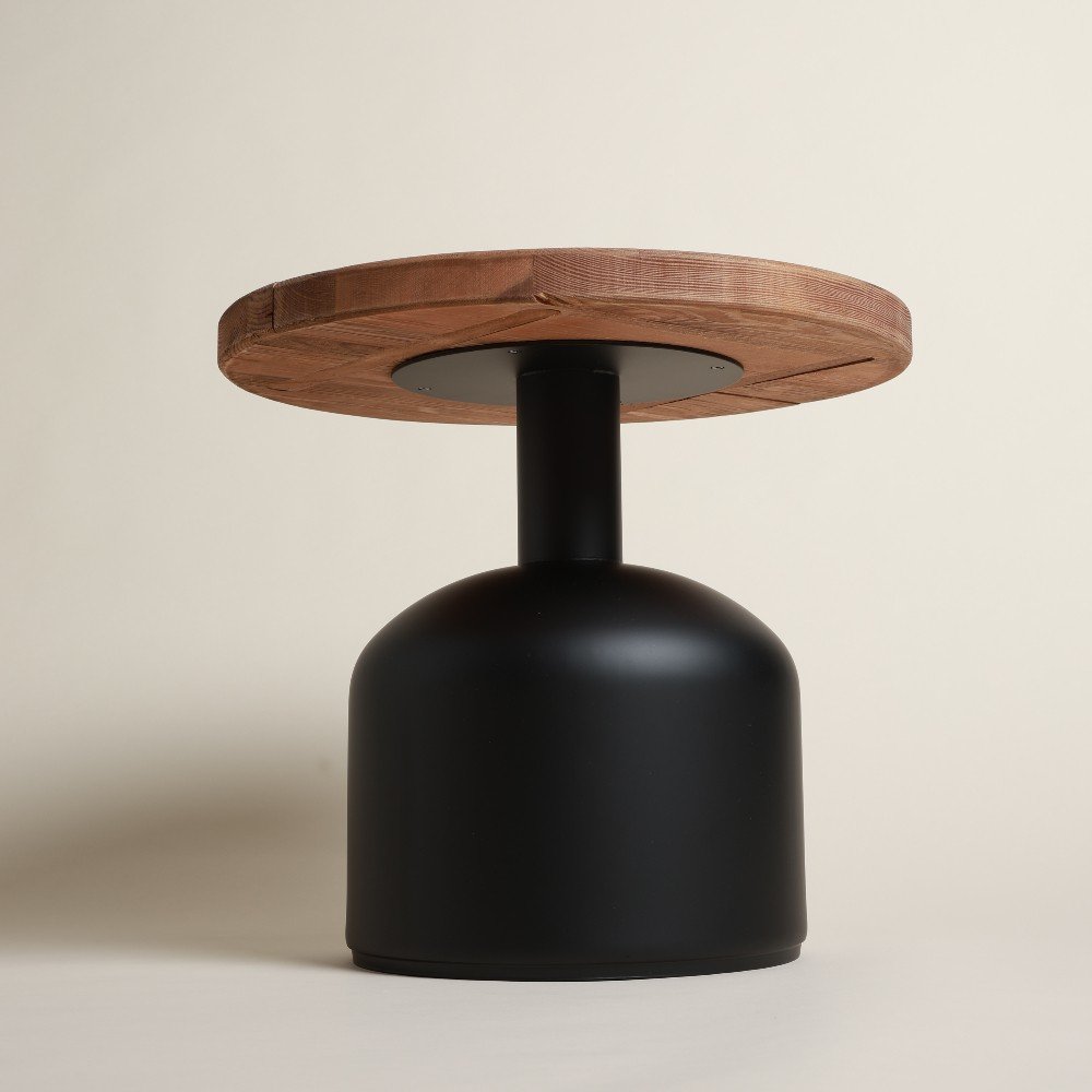 Iron Wood 
Side Table