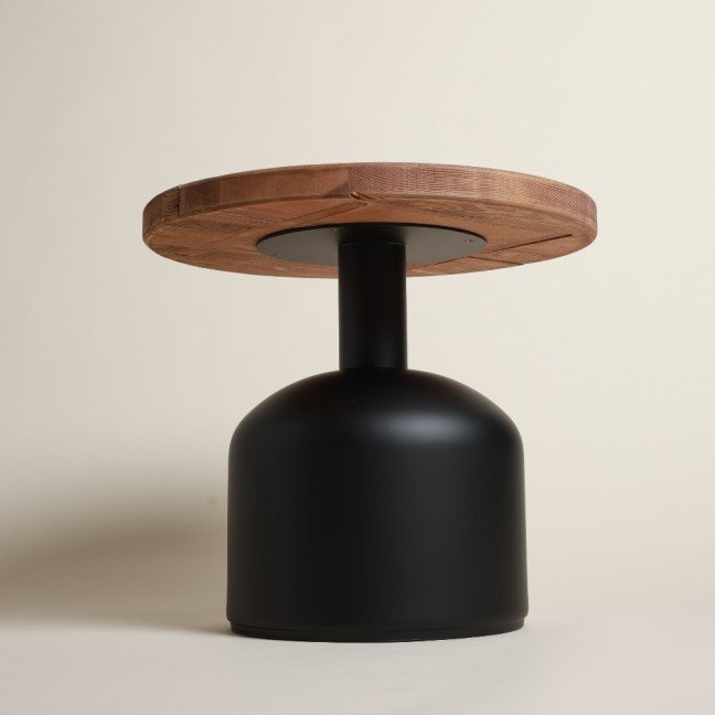 Iron Wood 
Side Table