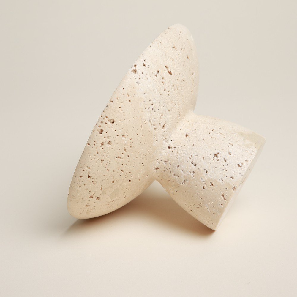 Siana 
Travertine Bowl