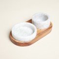 Marble Spice Duette 
Seasoning Set