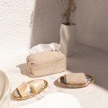 Patterned Beige 
Boho Tissue Cover