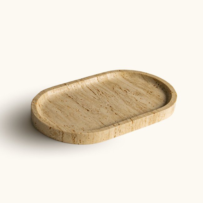 Travertine 
Marble Tray