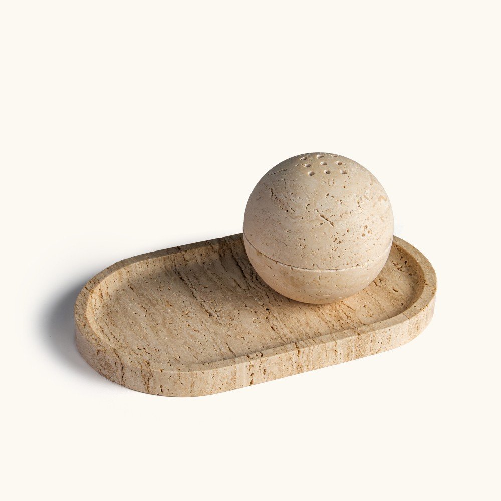 Travertine 
Marble Tray