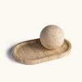 Travertine 
Marble Tray