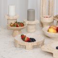 Roman Travertine 
Round Bowl