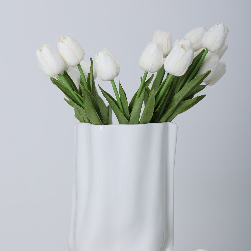 Alabaster Dream 
Ceramic Vase