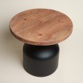 Iron Wood 
Side Table
