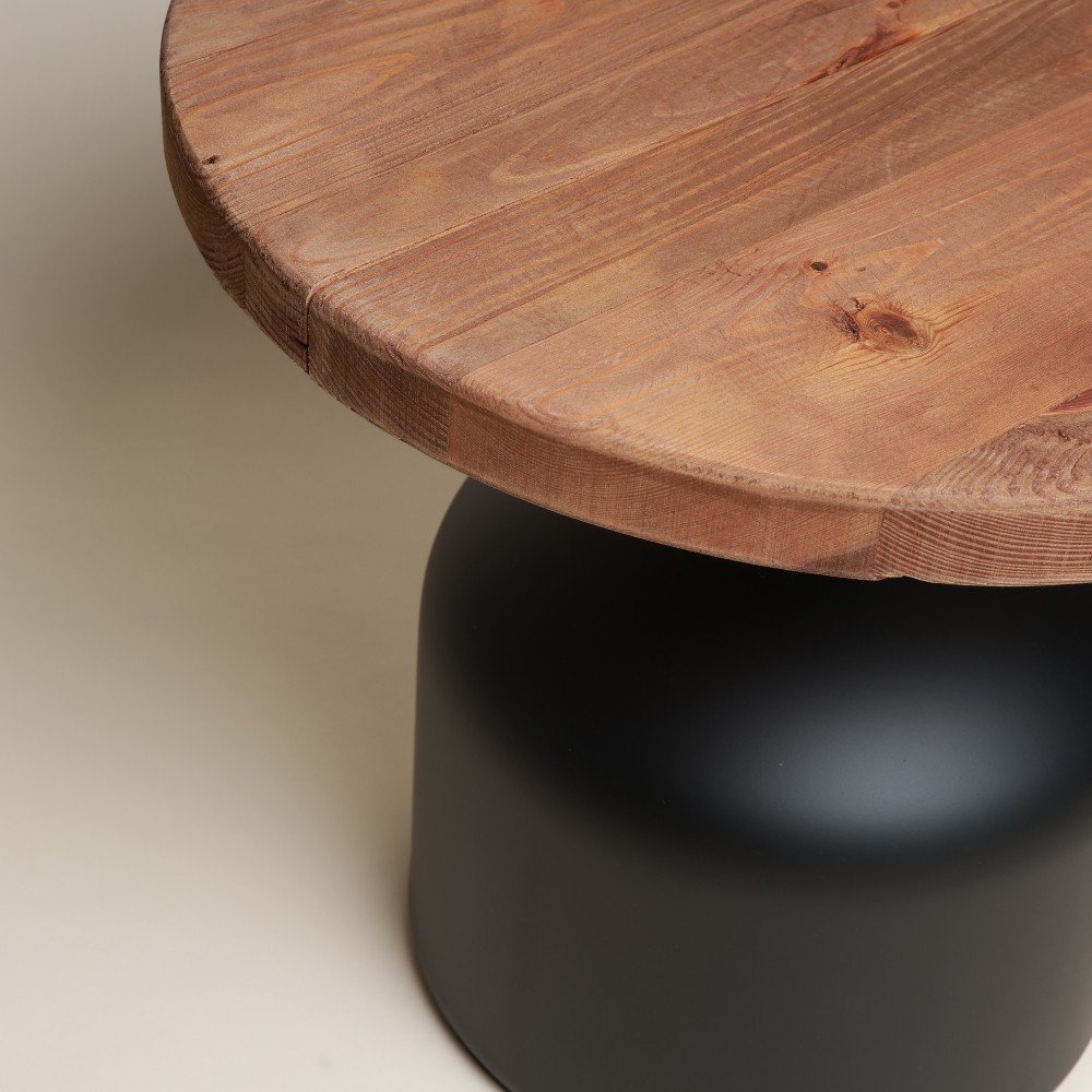Iron Wood 
Side Table