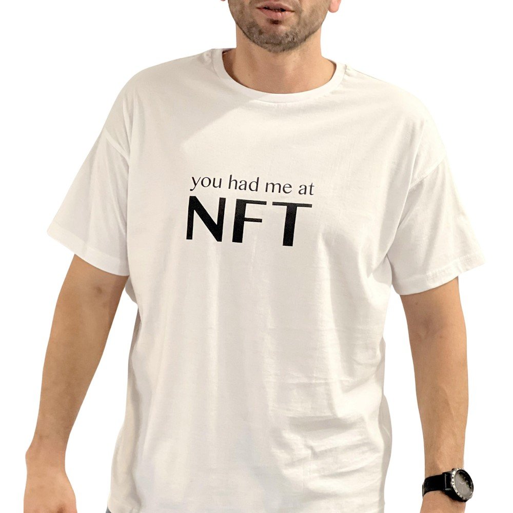 Men's You Had Me 
At NFT T-Shirt