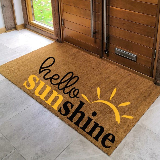 Doormat: 
Hello Sunshine