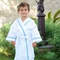 Embroidered Name Baby Bathrobe & matching slippers