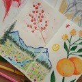 Journal: Pantone 
Yellow & Floral Print