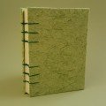 Small Journal: mint 
green & botanical print